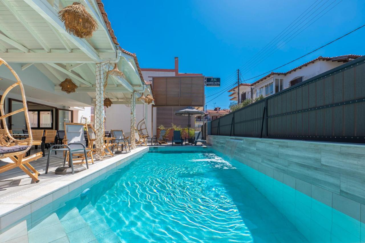 Adonis Hotel Pefkochori Exterior photo